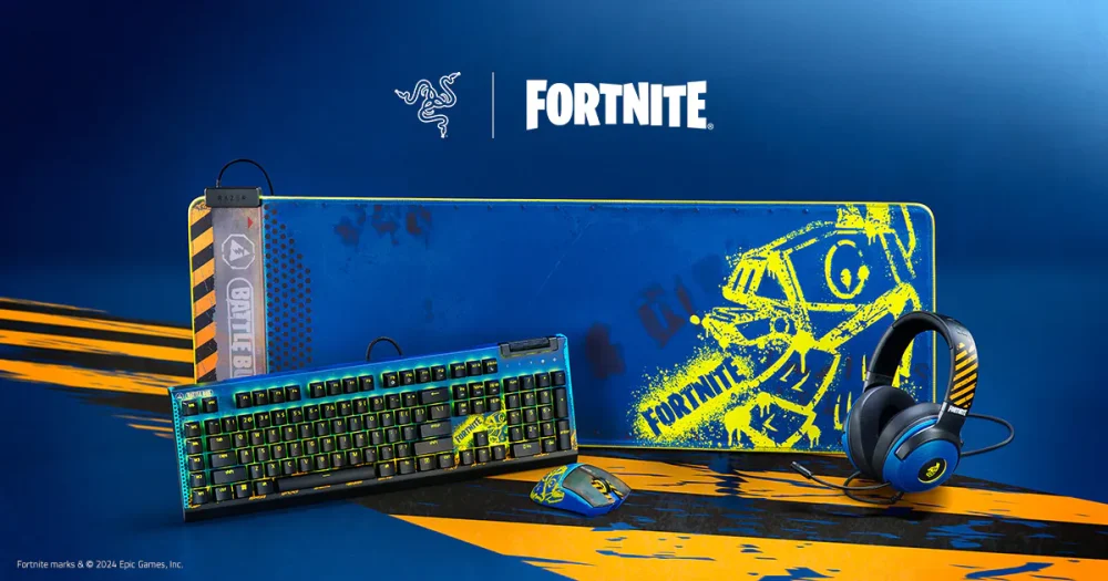 RAZER FORTNITE コラボデバイス 画像